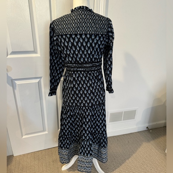 Veronica Beard Alessandra printed cotton midi dress - Picture 6 of 9